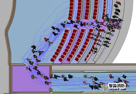 棗莊消防安全評估棗莊人員疏散能力模擬分析軟件Pathfinder5